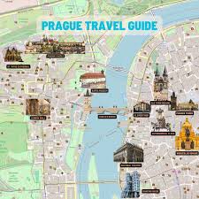 Prague city center map